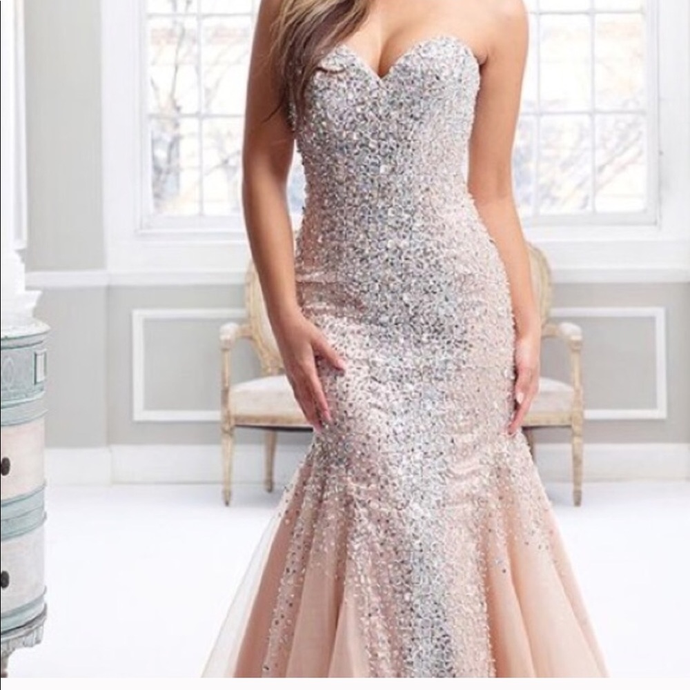 Terani couture prom pageant dress - Picture 2 of 4